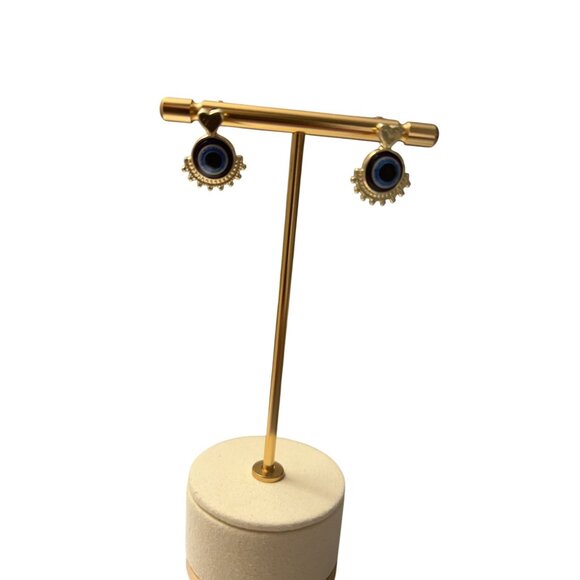 Evil eye earrings‎ - Picture 2 of 5